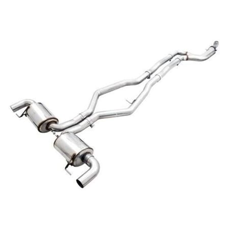 Superjock Non-Resonated Touring Edition Exhaust for 2019 Plus BMW M340I SU3849844